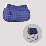 Maxbell Horse Riding Pad Bareback Pad Saddle Seat Comfort Cushion English Saddle Pad Blue