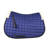 Maxbell Horse Riding Pad Bareback Pad Saddle Seat Comfort Cushion English Saddle Pad Blue