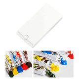 Maxbell Watercolor Palette Tin Case for Painting Acrylic Painting Plein Air Painting White