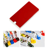 Maxbell Watercolor Palette Tin Case for Painting Acrylic Painting Plein Air Painting Red