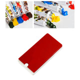 Maxbell Watercolor Palette Tin Case for Painting Acrylic Painting Plein Air Painting Red
