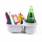 Maxbell Child Cup Holder Snack Tray Food Tray Car Rear Seat Organizer for Baby Wagon Gray