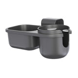 Maxbell Child Cup Holder Snack Tray Food Tray Car Rear Seat Organizer for Baby Wagon Black