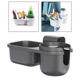 Maxbell Child Cup Holder Snack Tray Food Tray Car Rear Seat Organizer for Baby Wagon Black