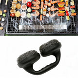 Maxbell BBQ Brush Easy Grip Handheld Cleaning Tool Comfortable Grip Barbecue Brushes