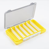 Maxbell Double Sided Fishing Tackle Box Baits Box for Amateur Angler Saltwater Yellow