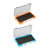 Maxbell Tackle Box Lightweight Fly Baits Box for Amateur Angler Enthusiast Freshwater Orange