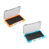 Maxbell Tackle Box Lightweight Fly Baits Box for Amateur Angler Enthusiast Freshwater Orange