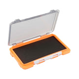 Maxbell Tackle Box Lightweight Fly Baits Box for Amateur Angler Enthusiast Freshwater Orange