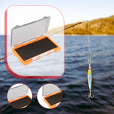 Maxbell Tackle Box Lightweight Fly Baits Box for Amateur Angler Enthusiast Freshwater Orange