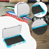 Maxbell Tackle Box Lightweight Fly Baits Box for Amateur Angler Enthusiast Freshwater Blue
