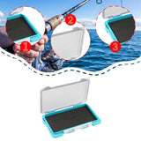 Maxbell Tackle Box Lightweight Fly Baits Box for Amateur Angler Enthusiast Freshwater Blue