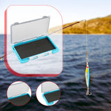 Maxbell Tackle Box Lightweight Fly Baits Box for Amateur Angler Enthusiast Freshwater Blue