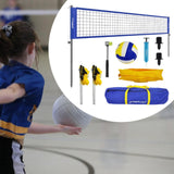 Maxbell Portable Volleyball Net Set with Carry Bag for Outdoor Activities Beach Lawn