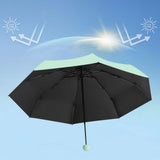 Maxbell Folding Umbrella Water Resistant Small Umbrella for Beach Outdoor Activities Green