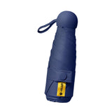 Maxbell Folding Umbrella Water Resistant Small Umbrella for Beach Outdoor Activities Blue