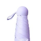 Maxbell Folding Umbrella Strong Frame Waterproof Sun Umbrella for Outdoor Trip Beach Purple