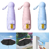 Maxbell Folding Umbrella Strong Frame Waterproof Sun Umbrella for Outdoor Trip Beach Purple