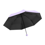 Maxbell Folding Umbrella Strong Frame Waterproof Sun Umbrella for Outdoor Trip Beach Purple