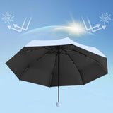 Maxbell Folding Umbrella Strong Frame Waterproof Sun Umbrella for Outdoor Trip Beach Blue