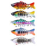 Maxbell 5x Multi Jointed Swimbaits Adults Beginners Fishing Tackle Fishing Lures Set