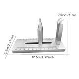 Maxbell Rubber Band Tied Jig DIY Auxiliary Tool Stainless Steel Tabletop Accessories