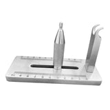 Maxbell Rubber Band Tied Jig DIY Auxiliary Tool Stainless Steel Tabletop Accessories