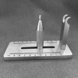 Maxbell Rubber Band Tied Jig DIY Auxiliary Tool Stainless Steel Tabletop Accessories