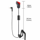 Maxbell Fishing Alarm Portable Practical Fishing Accessories LED Illuminated Red lampshade