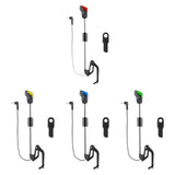 Maxbell Fishing Alarm Portable Practical Fishing Accessories LED Illuminated Red lampshade