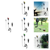 Maxbell Fishing Alarm Portable Practical Fishing Accessories LED Illuminated Red lampshade