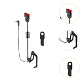 Maxbell Fishing Alarm Portable Practical Fishing Accessories LED Illuminated Red lampshade