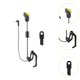 Maxbell Fishing Alarm Portable Practical Fishing Accessories LED Illuminated Yellow lampshade