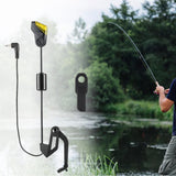 Maxbell Fishing Alarm Portable Practical Fishing Accessories LED Illuminated Yellow lampshade