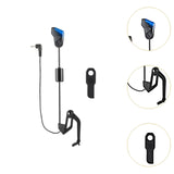 Maxbell Fishing Alarm Portable Practical Fishing Accessories LED Illuminated Blue lampshade