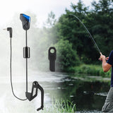 Maxbell Fishing Alarm Portable Practical Fishing Accessories LED Illuminated Blue lampshade