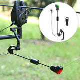 Maxbell Fishing Alarm Portable Practical Fishing Accessories LED Illuminated Green lampshade