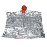 Maxbell Emergency Rain Poncho Waterproof Jacket for Riding Outdoor Activities Hiking Orange