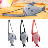 Maxbell Summer Children Mesh Beach Shell Bag 25x18x15cm Multipurpose Sand Toys Storage Bag Grey