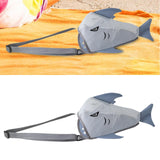 Maxbell Summer Children Mesh Beach Shell Bag 25x18x15cm Multipurpose Sand Toys Storage Bag Grey