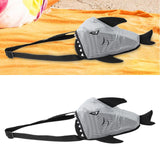 Maxbell Summer Children Mesh Beach Shell Bag 25x18x15cm Multipurpose Sand Toys Storage Bag Black