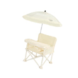 Maxbell Baby Dining Chair with Parasol Folding Food Tray for Camping Travel Children