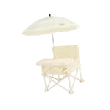 Maxbell Baby Dining Chair with Parasol Folding Food Tray for Camping Travel Children