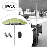 Maxbell Baby Stroller Parasol Folding with Clamp for Beach Trips Trolley Beach Chair Green