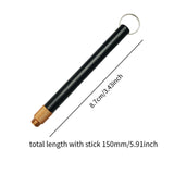 Maxbell Sharpening Rod Manual Tool Portable Manual for Restaurant Home Fishing Hooks Black