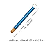 Maxbell Sharpening Rod Manual Tool Portable Manual for Restaurant Home Fishing Hooks Blue