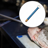Maxbell Sharpening Rod Manual Tool Portable Manual for Restaurant Home Fishing Hooks Blue