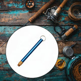 Maxbell Sharpening Rod Manual Tool Portable Manual for Restaurant Home Fishing Hooks Blue
