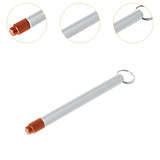 Maxbell Sharpening Rod Manual Tool Portable Manual for Restaurant Home Fishing Hooks Silver