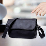 Maxbell Business Crossbody Bag Utility Shoulder Bag for Family Friends School Office Black